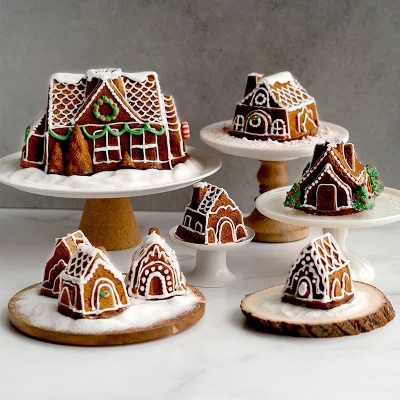 Molde Pueblo Navideño Nordic Ware