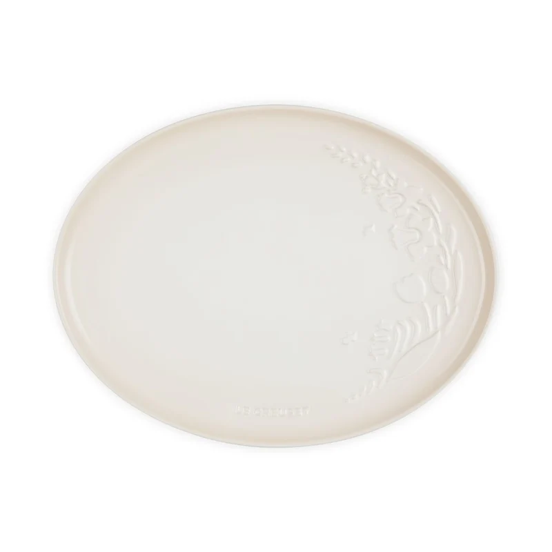 Bandeja oval cerámica Jardín Le Creuset