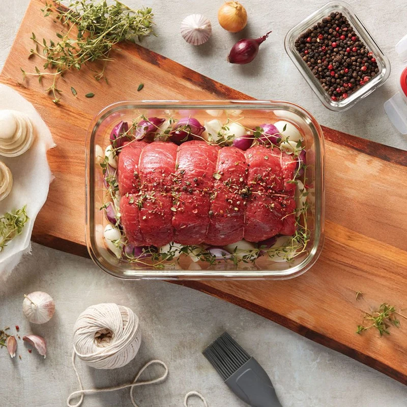 Bandeja de cristal para horno Lock&Lock