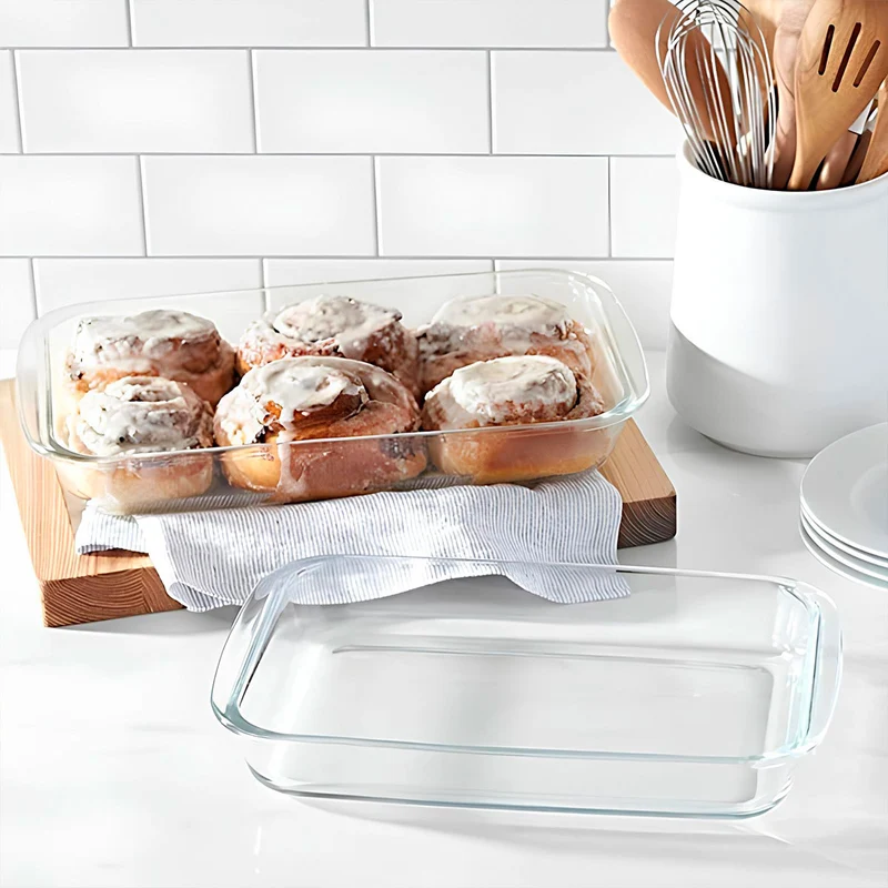 Bandeja de cristal para horno Lock&Lock