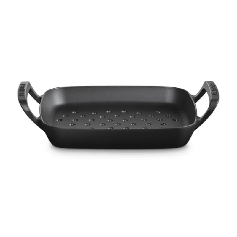 Sartén asadora cuadrada hierro fundido BBQ Outdoor Le Creuset