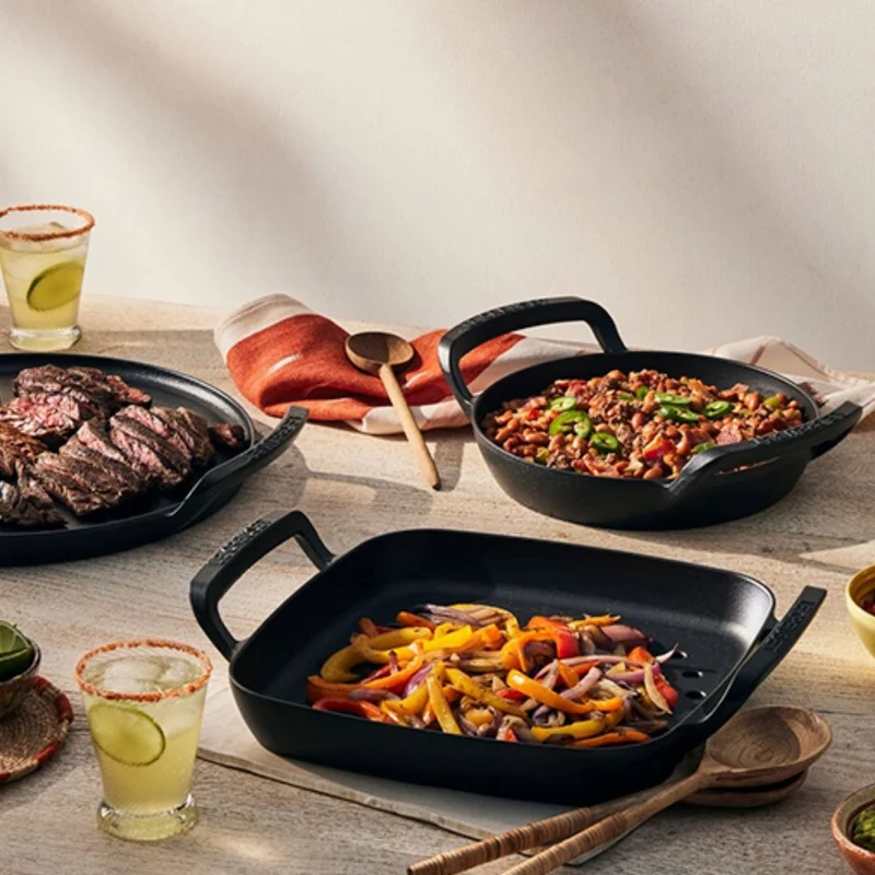 Sartén skillet hierro fundido BBQ Outdoor Le Creuset