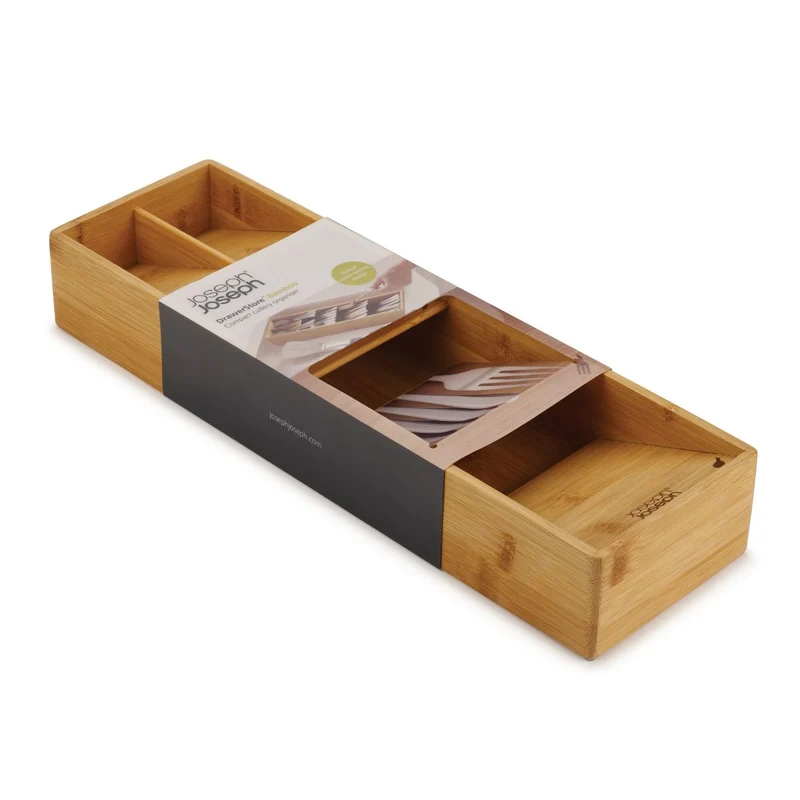 Organizador de cubiertos de bambú DrawerStore Joseph Joseph