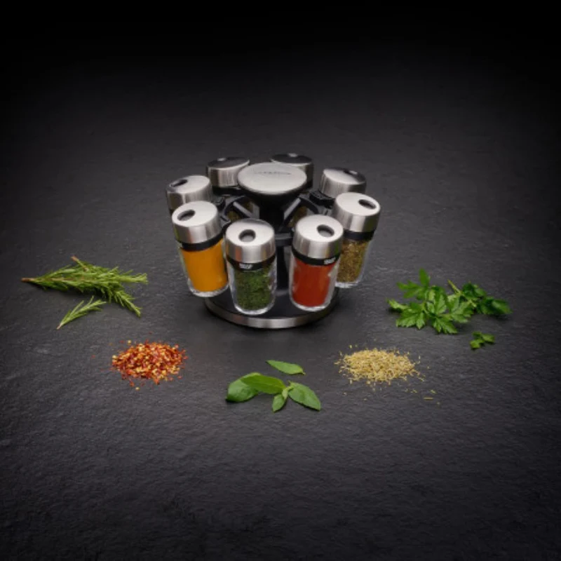 Soporte para 8 recipientes para especias Cambridge Cole&Mason