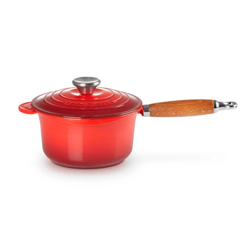 Cazo con mango de madera 18cm Le Creuset