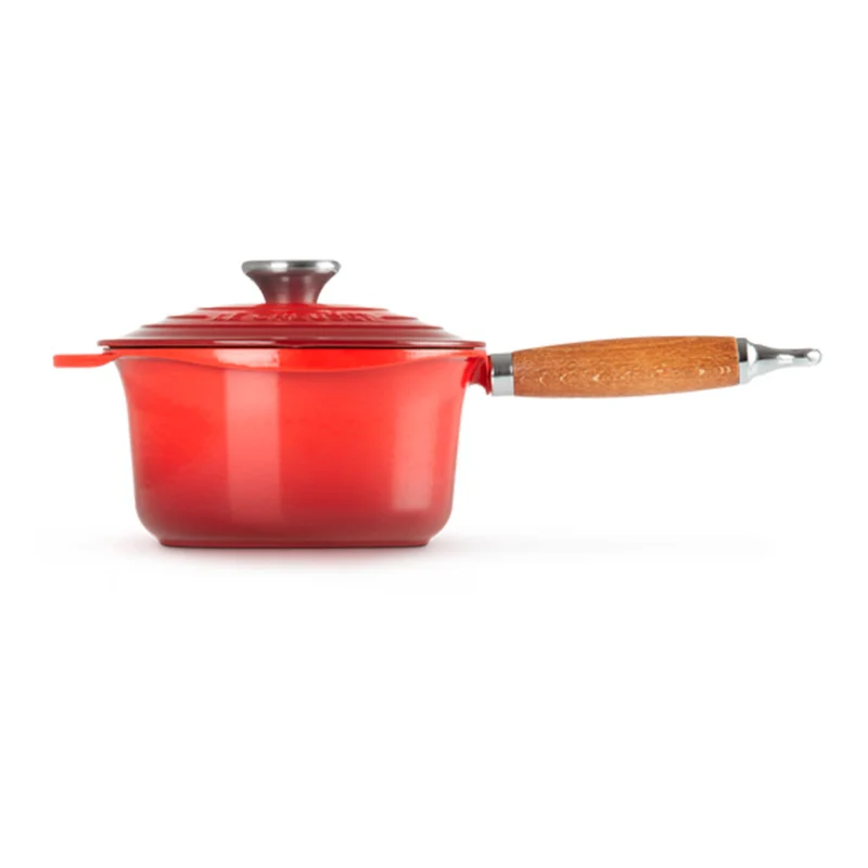 Cazo con mango de madera 18cm Le Creuset
