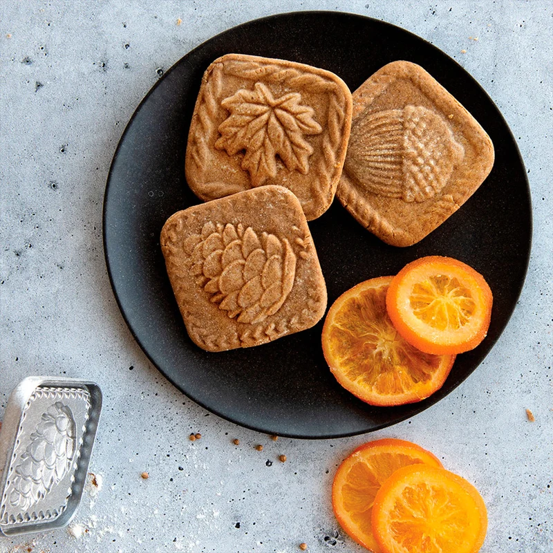 Sello para galletas bosque otoñal Nordic Ware