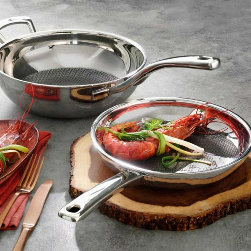 Sartén de acero inox. con antiadherente WMF Profi Resist