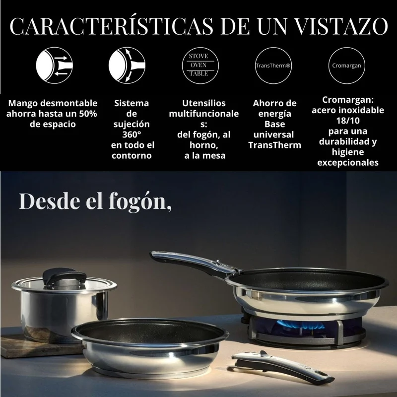 Set de 7 piezas Click & Serve WMF