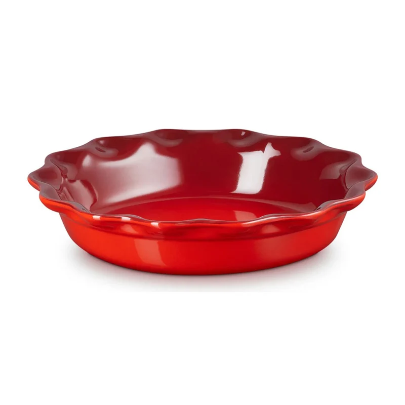 Molde cerámico redondo para tartas Heritage Le Creuset