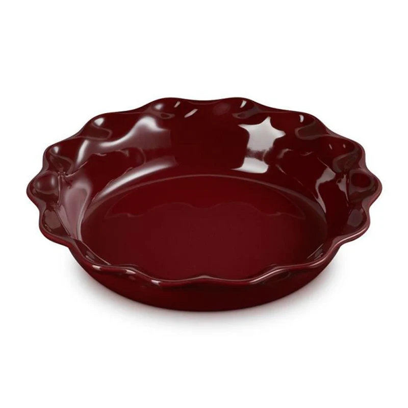 Molde cerámico redondo para tartas Heritage Le Creuset
