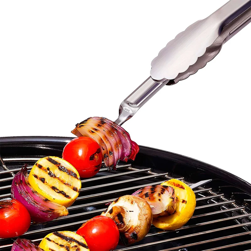Set de 6 pinchos XL de acero inox para barbacoa OXO