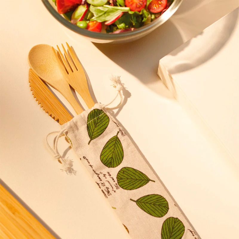Juego de 3 cubiertos de madera KitchenCraft
