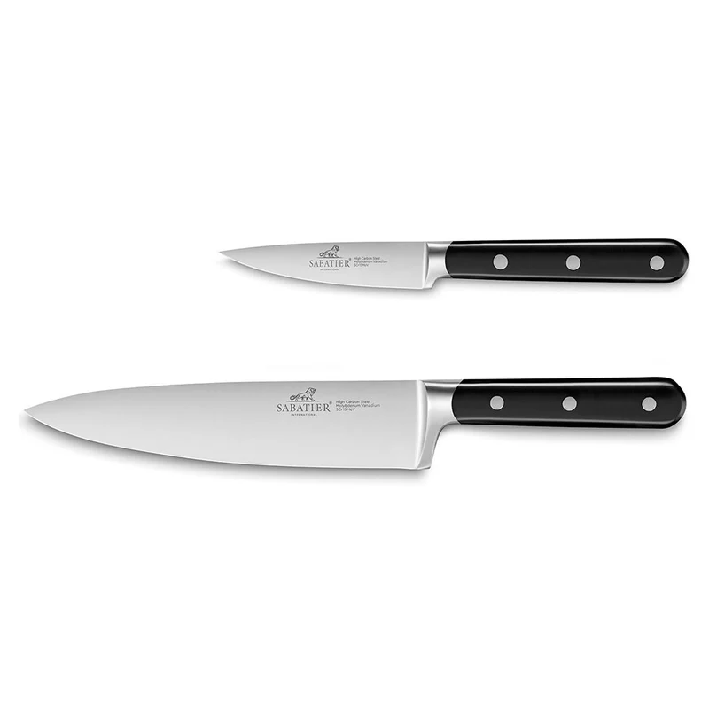 Set de 2 cuchillos con pelador y cocinero Egide Sabatier®