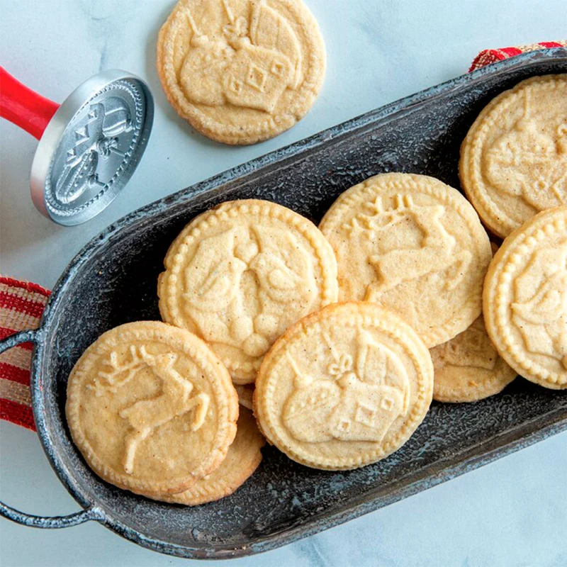Set de 3 Sellos para Galletas Yuletide Nordic Ware
