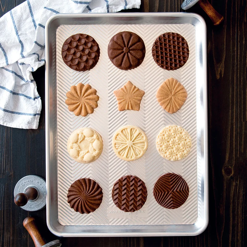 Set de 3 sellos para galletas Citrus Nordic Ware