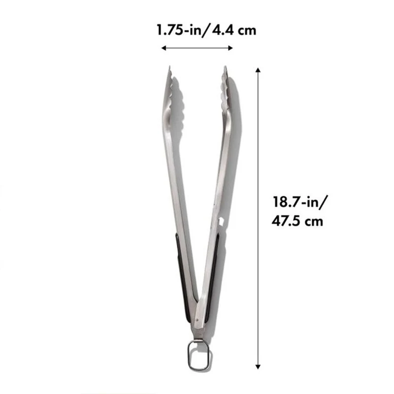 Pinzas para barbacoa de acero inoxidable OXO