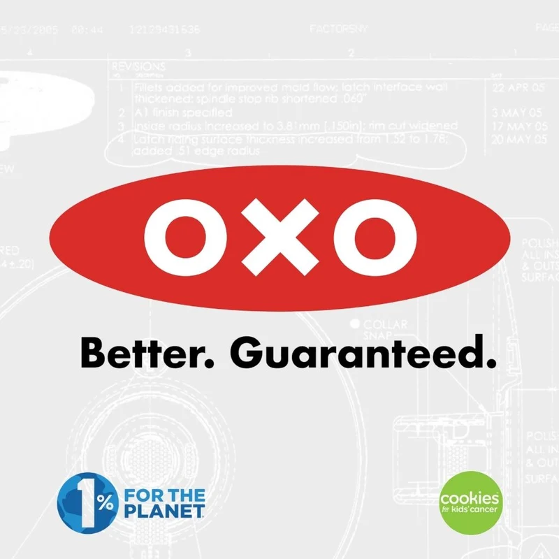 Pinzas de nylon con cierre SoftWorks OXO