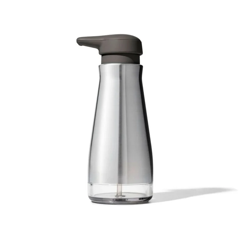 Dispensador de jabón de acero inoxidable OXO