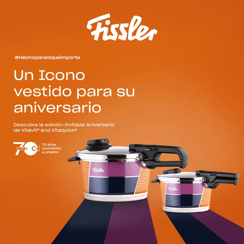 Olla a presión Vitavit® Edición Aniversario Fissler