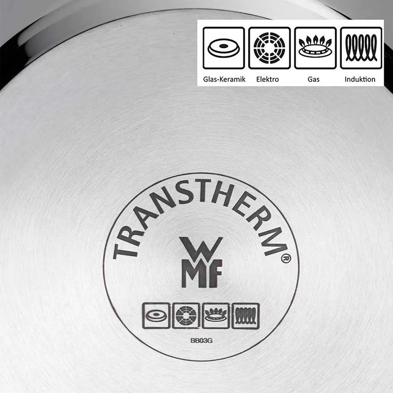 Sartén inox con fondo de abeja con 2 asas Profi Resist WMF