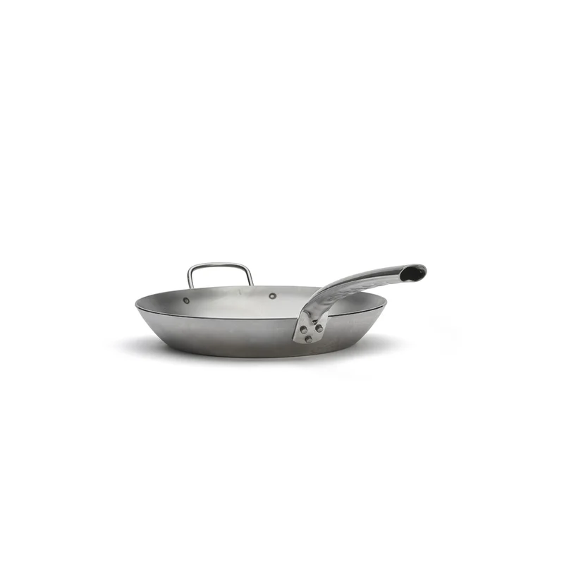 Sartén de hierro Carbone Plus con mango de acero inox Pro De Buyer