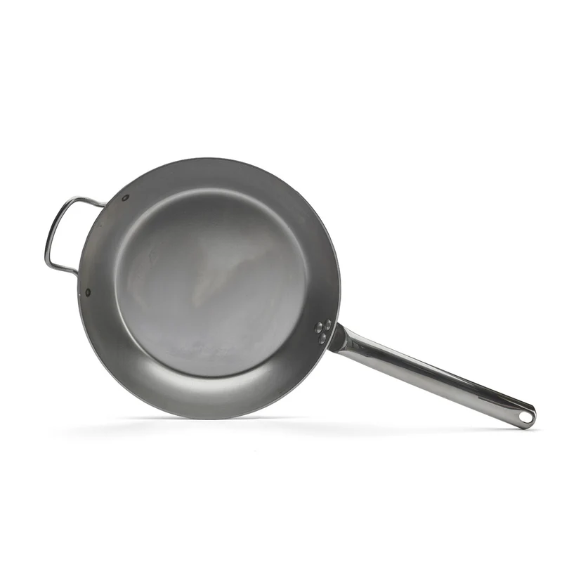 Sartén de hierro Carbone Plus con mango de acero inox Pro De Buyer