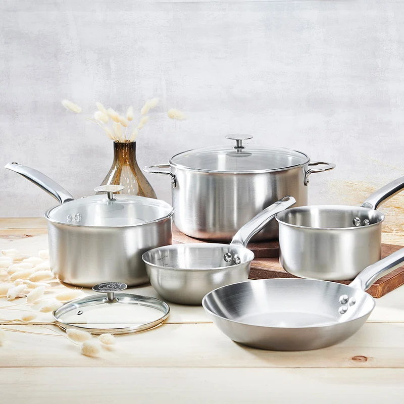 Batería de 8 piezas Alchimy De Buyer