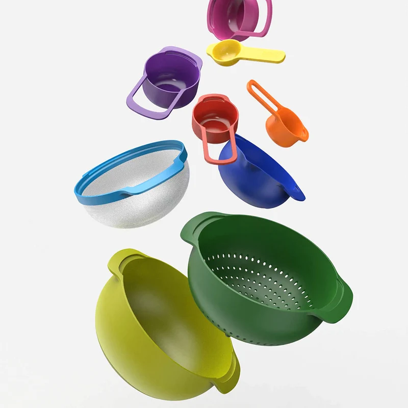 Juego de 9 boles y tazas medidoras Nest Plus Joseph Joseph