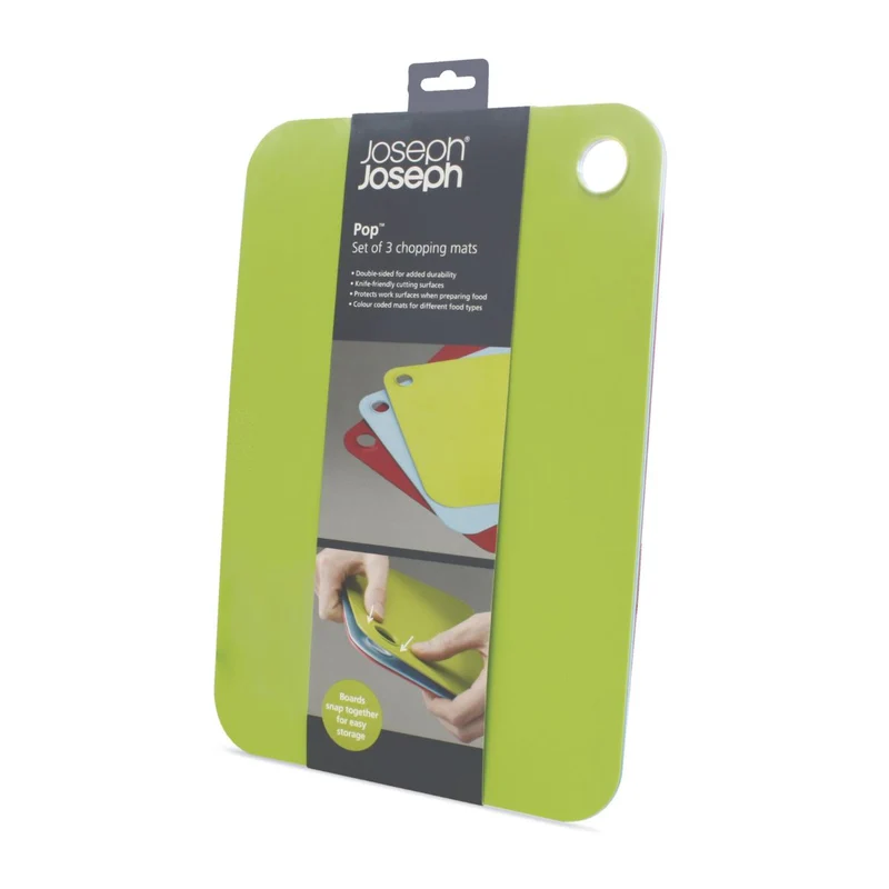 Juego de 3 tablas de cortar Pop Joseph Joseph