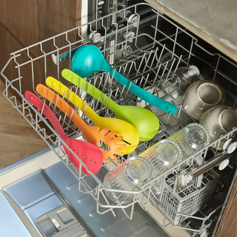 Juego de 5 utensilios de cocina con soporte Nest Utensils Plus Joseph Joseph
