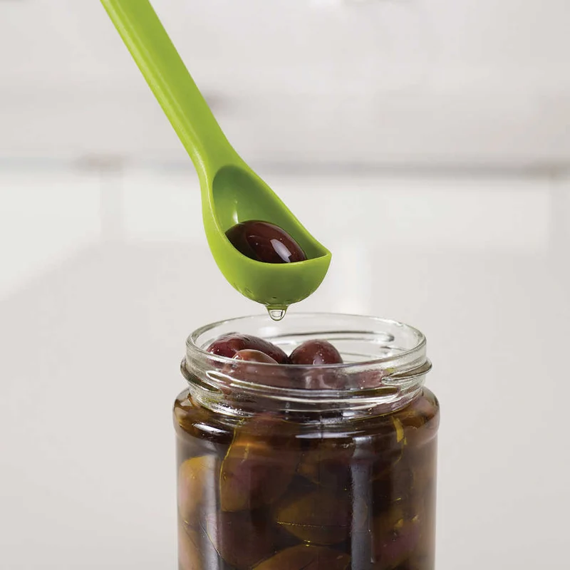 Cuchara colador 2 en 1 Scoop&Pick aceitunas y encurtidos Joseph Joseph