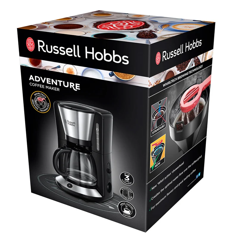 Cafetera de goteo Adventure Russell Hobbs