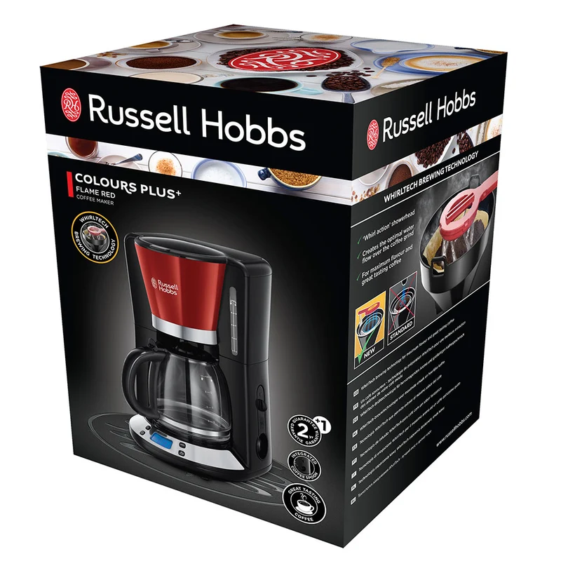 Cafetera de goteo Colours Plus Russell Hobbs