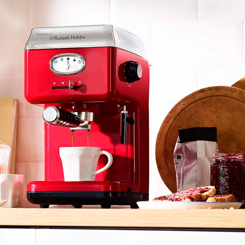 Cafetera Espresso Retro Ribbon Russell Hobbs