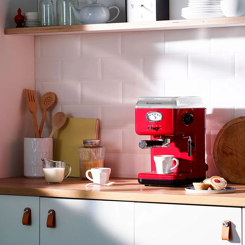 Cafetera Espresso Retro Ribbon Russell Hobbs