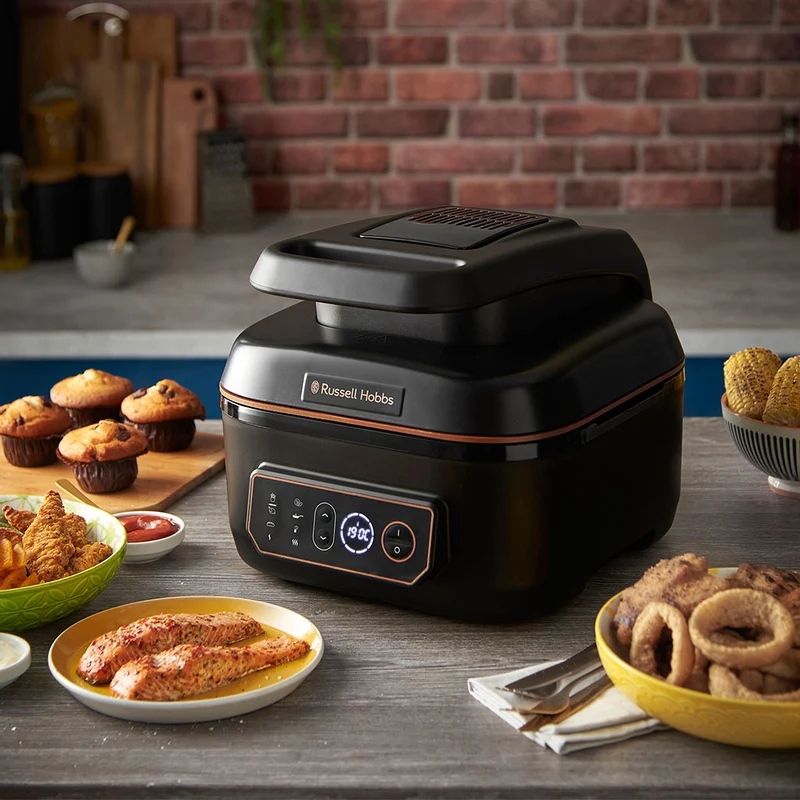Freidora de aire y robot de cocina Satisfry Air & Grill Russell Hobbs