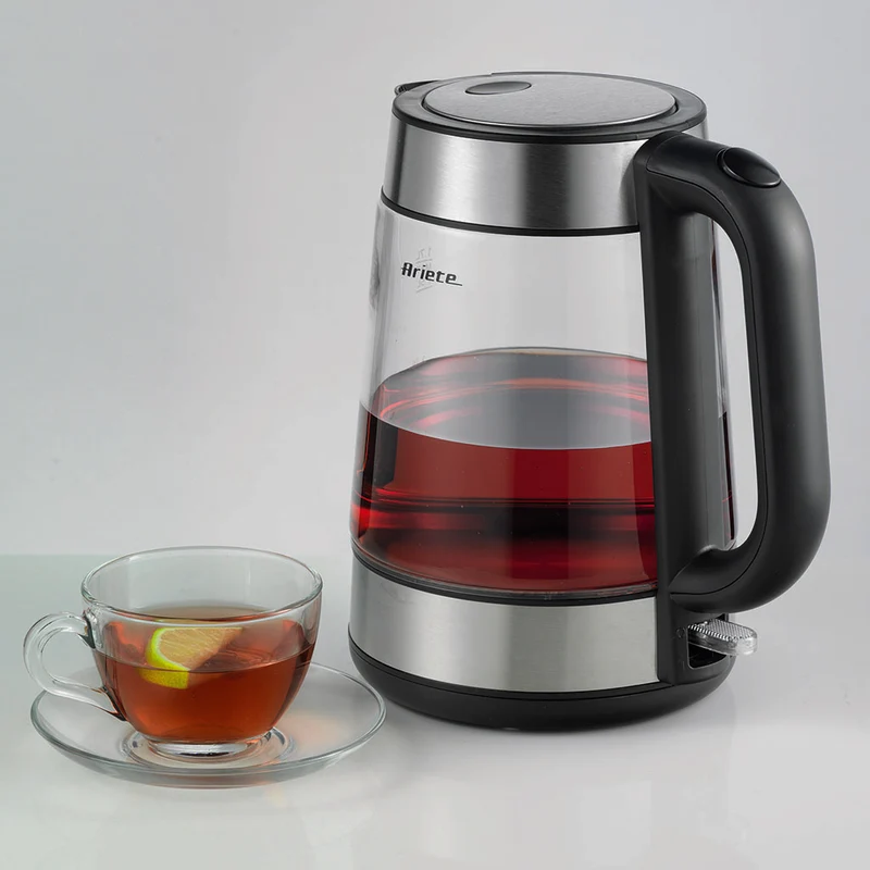 Hervidor-Tetera de cristal Lipton Ariete