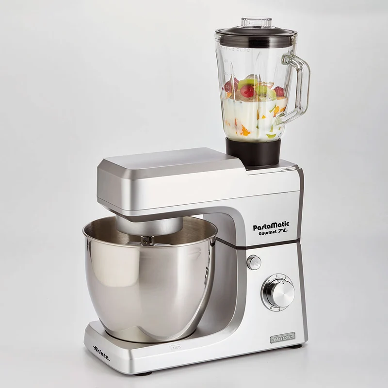 Robot de cocina Gourmet 7l + Jarra de vidrio 1,5l Pastamatic Ariete
