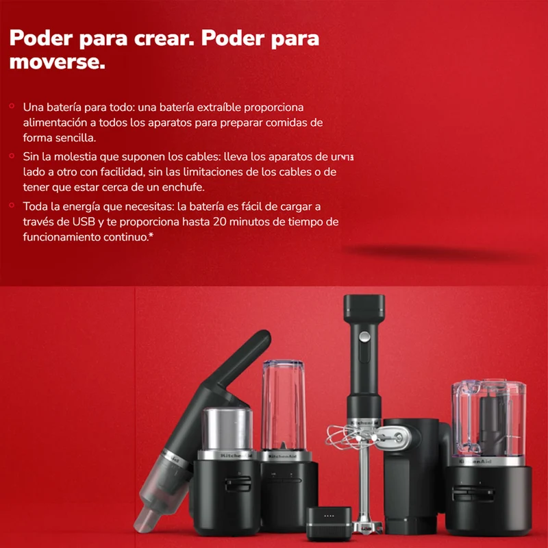 Batería inalámbrica Go 12V KitchenAid
