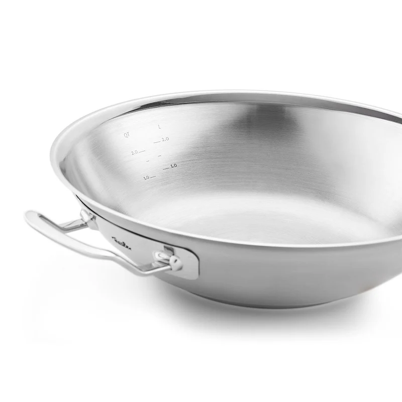 Wok con tapa de acero inoxidable Original-Profi Collection® Fissler