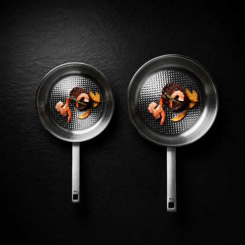 Sartén de acero inoxidable Novogrill® Original-Profi Collection® Fissler