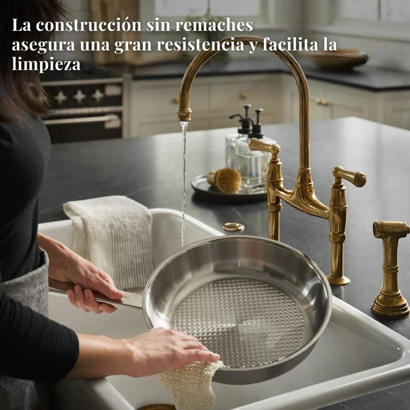 Sartén de acero inoxidable Novogrill® Original-Profi Collection® Fissler