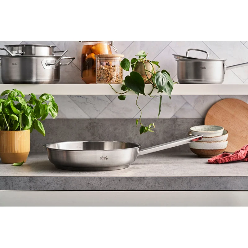 Sartén de acero inoxidable Novogrill® Original-Profi Collection® Fissler