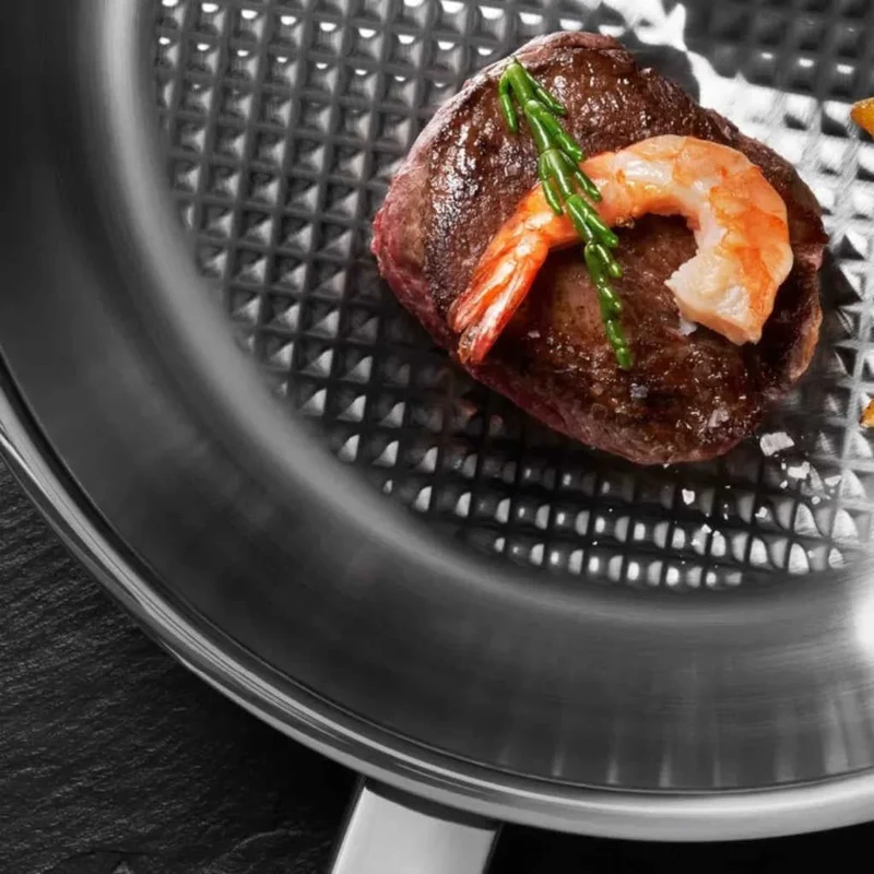 Sartén de acero inoxidable Novogrill® Original-Profi Collection® Fissler