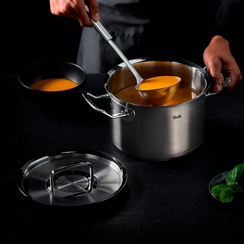 Olla de acero inoxidable con tapa Original-Profi Collection® Fissler
