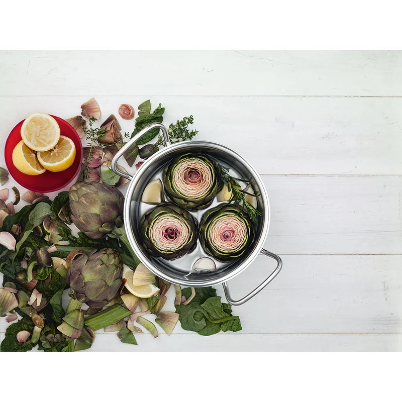 Olla de acero inoxidable con tapa Original-Profi Collection® Fissler