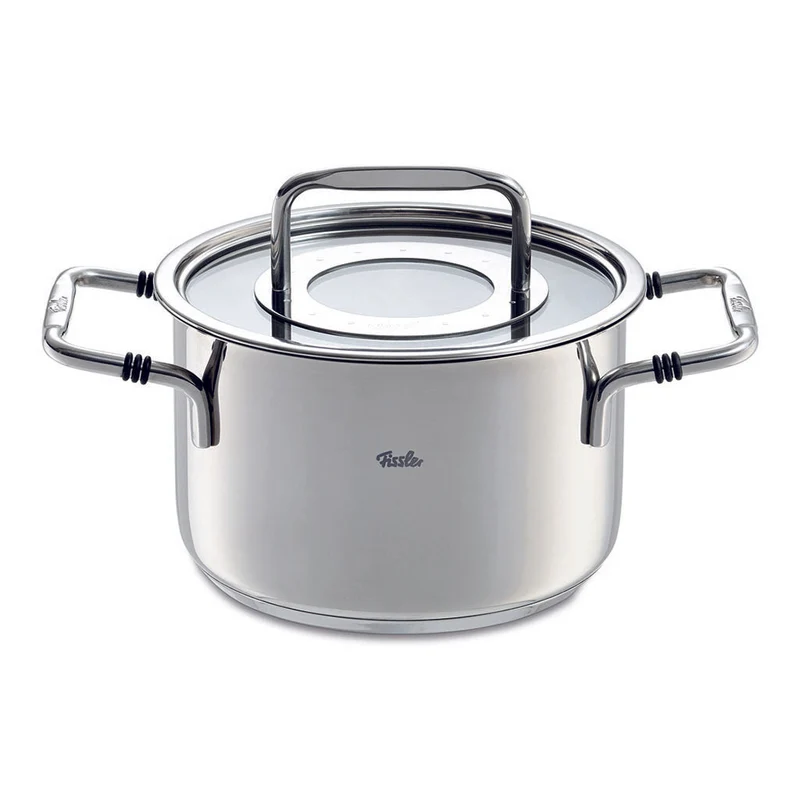 Olla con tapa de acero inoxidable Bonn Fissler