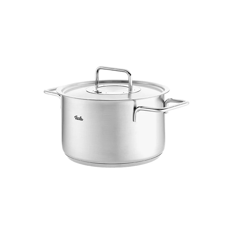 Olla con tapa de acero inoxidable Pure Fissler