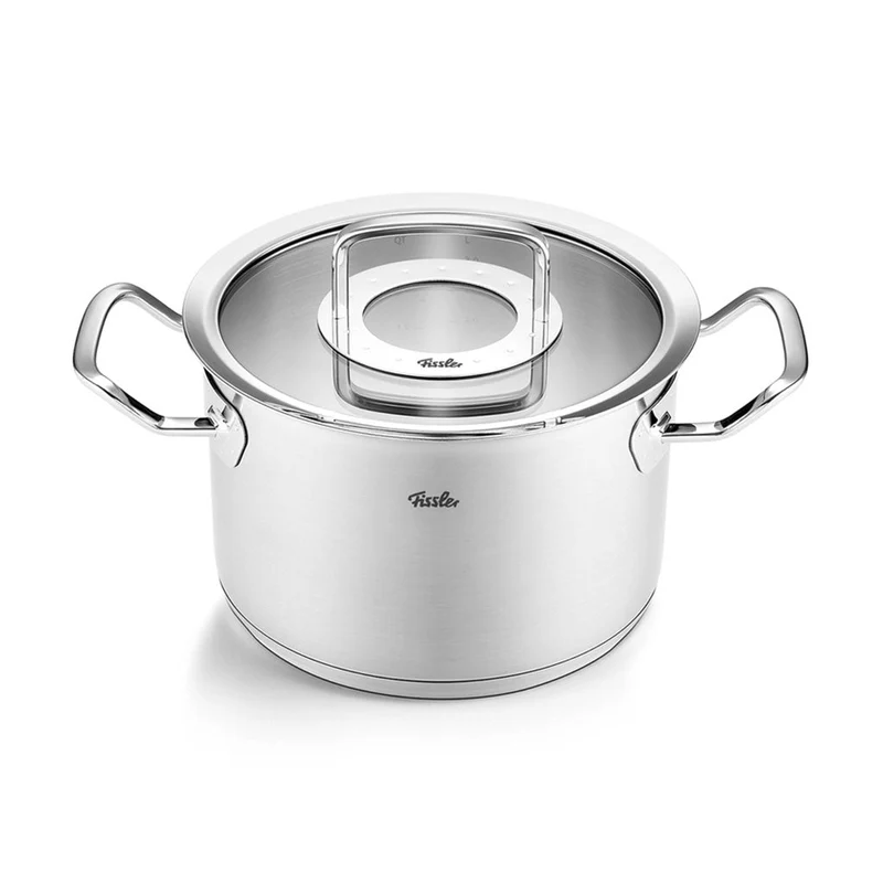 Olla acero inoxidable con tapa de cristal Original-Profi Collection® Fissler